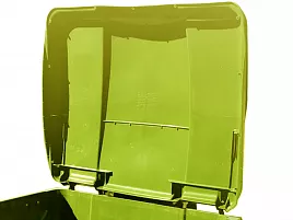 Крышка 1100л желтая