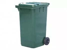 Мусорный контейнер 240 л зеленый